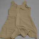 SHAPERX Women's Fajas Colombianas Tummy Control Shapewear Postpartum Full Body Shaper Butt Lifter Bodysuit (Beige), XL