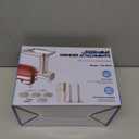 Metal Food Grinder Attachments for KitchenAid Stand Mixers, Meat Grinder, Sausage Stuffer, Perfect Mixer Attachment for KitchenAid Mixers, 15pcs Meat Grinder Accessories Set, Silver (Aluminium + Stainless Steel)