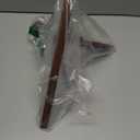 Airpark Adjustable Plant Stand Indoor, Metal Mid Century Modern Plants Stands, Stable Plant Holder Indoor Outdoor Corner, Fit 8 9 10 11 12 inch Pots,Brown Wood-Grain (Pot & Plant Not Included)