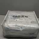 OMERAI Washable Rug 6'x9' Abstract Machine Washable Area Rugs for Living Room Ultra-Thin Non Slip Stain Resistant Modern Carpet for Bedroom Dining Room Office Kitchen (Blue)