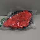 3 Pcs Cartoon Costume Accessories Red Velvet Retro Hat Bob Wig and Gloves for Men Women Halloween Cosplay Outfit