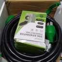 30 Amp Generator Cord 25FT and Power Inlet Box, Pre-Drilled 30 Amp Generator Inlet Box with Cord, NEMA L14-30P to L14-30R Generator Cord Waterproof Combo Kit, ETL Listed