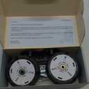 Training Wheels for 20 inch Bike, Safety MaxAnti-Tip Design with High-Strength Steel, Long-Lasting Light Up Bicycle Training Wheels for Kids Bike, Fits 20'' Single-Speed Only, Black