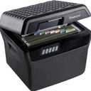 SentrySafe Charcoal Gray Waterproof and Fireproof Safe, Lock Box with Keypad for Documents and Hanging File Folders, Exterior: 14.1 x 16.6 x 13.8 Inches, FHW40300
