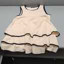 PRETTYGARDEN Women's 2026 Summer Sundresses Casual Elegant Sleeveless Flowy Tiered Ruffle A Line Mini Graduation Party Dress (Beige, M)