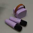 YLL Karaoke Machine for Kids, Portable Mini Speaker with 2 Wireless Microphones, 2026 TOP Kids Gifts for Girls Ages 3- 12 +Years Old, 4-12th Birthday Present Toy Party (Purple)