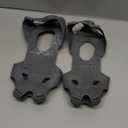 Low-Pro Ice Cleat, Heavy-Duty Industrial Grade Traction Aid for Walking on Snow and Ice (1 Pair) (Medium)