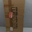 Bofea-Lunar Lamp Modern Standing Lamps for Living Rooms & Offices,Great Living Room Dcor,White Gold Tall Light with 3D Printing Frosted Moon Globe Shade, Mid Century Floor Light for Bedroom Reading