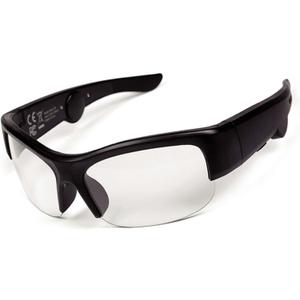 5BC Bluetooth Safety Glasses for Work audio smart glasses headphones with mic, Clear Lens