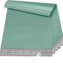 Metronic Large Poly Mailers 24x24 100 PCS, Strong Adhensive Shipping Bags for Clothing, Waterproof Shipping Envelopes for Small Business, Tear-resistant Mailers Poly Bags in Grayed Jade Green