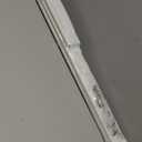 Silent Double Curtain Track Ceiling Mount 6'/8'/10'/12'/15', Wide 4" White Aluminum track Curtains Rail, Bedroom/Window/Hotel Drop Ceiling Curtains Tracks (without curtains & hooks) (Double, 8ft)