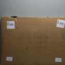 Triangle Coffee Table in Walnut Mid Century Modern Solid Wood Base and Triangle Clear Glass Coffee Table for Living Room Low Minimalist Tea Table Coffee Tables