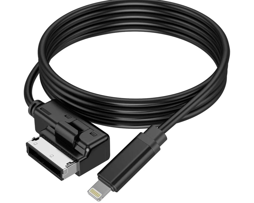 AMI MMI Aux Cable - Compatible with Audi A3/A4/A5/A6/A7/A8/S4/S6/S8/Q5/Q7/R8/TT 2011-2016 with MMI 3G System