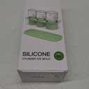 Christmas Stocking Stuffers White Elephant GIfts, Ice Cube Tray for Stanley Tumbler 20-40oz, Silicone Ice Molds for Freezer, Ice Maker for Whiskey, Coffee, BPA-free (Green)