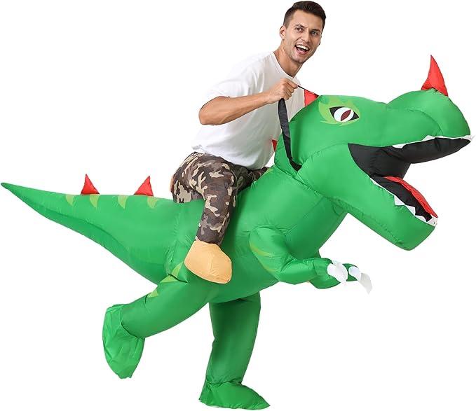 Double Couple Halloween Alien Dinosaur Costume Halloween Blow up Costumes