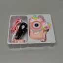 Kids Camera for 3-8 Years Old Toddlers Children's Boys Girls Selfie Camera 20 MP HD 1080P IPS Screen Dual Digital Toy Camera for Kids Christmas Birthday Gifts with 32Gb Card (Pink White-Unicorn)