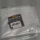 BAROSSA Design 48 inch Wide Stall Shower Curtain Liner with 3 Magnets - PEVA, Waterproof, PVC Free, Metal Grommets, Clear, 48x72