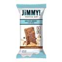 JiMMYBAR! Chocolate Peanut Butter Protein Bars 18g Protein Bar, 6g Low Sugar - 12 Count - 58g Health Bars - Functional Snack with Real Peanuts & Hand-Drizzled Chocolate