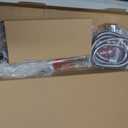 BRIGHT SHOWERS Stainless Steel Grab Bar Set – Includes Handheld Shower Head with Extra Long Hose, Shower Head and Hose Chrome Plated