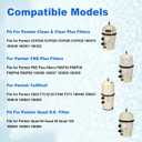 190003 Tension Control Clamp Kit and Spa Filter Fit for Pentair FNS Plus
