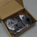 Light Bar Mount for ATV- 360° Solid Aluminum Alloy Bracket for Fog LED and Driving Lights. Fits 0.75"-1.5" Bars, Set of 2pcs, ATV Motorcycle Light Bar Mount Bracket Tube Clamp