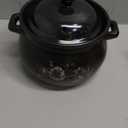 Ceramic Pot with Lids, Ceramic Cooking Pot, Clay Pot Cooking, Earthenware Pot (3.5 Quart)