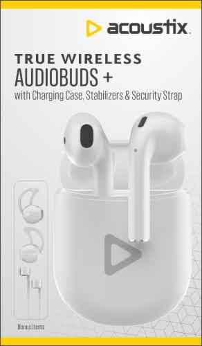 Acoustix™ True Wireless Earbuds - White