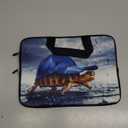 iColor 14 15 15.4 15.6 inch Laptop Bag Handle Chromebook Case Sleeve Computer Protect Pouch Holder Notebook Sleeve Neoprene Chromebook Cover Soft Carrying Travel Case Blue Sea Turtle ICB-24