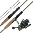 KastKing Spartacus II Twin-Tip Fishing Rod and Reel Combo | 2-Piece Rods with Extra Tip, Spinning & Casting Combo, KastFlex IM6 Graphite Blanks, Fishing Poles and Reels Combo, Spin-7'0'' Mh-3000 Reel (2 Pcs+ Extra Tip)