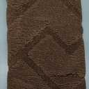 hicorfe Front Door Mat Outside Entrance,32"x40" Absorbent Muddy Dirt Resist Welcome Door Mats Outdoor Indoor,Stain and Fade Resistant,Non Slip Backing Entry Mat Doormat for Entryway(Dark Brown)