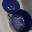 IMUSA USA Speckled Enamel Stock Pot 7.75-Quart, Blue