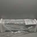 Electric Baseboard Heater, 1500W Convection Heater with Adjustable Thermostat and Overheat Protection, Slient Operation for Indoor Use, White