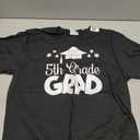 5th Grade Grad 2024 Gifts Boys Girls Graduation Cap, Gown T-Shirt (Black, M)