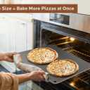 OLEEK pizza steel for oven 20x14 - baking steel for oven - XL steel pizza stone - baking steel pizza - pizza steel baking sheet - pizza baking steel - carbon steel pizza steels