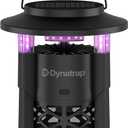 Dynatrap Outdoor Bug Trap 1/4 Acre UV LED Light Mosquito, Fly, Gnat, Moth, Wasp Trap, Chemical-Free Bug Zapper Alternative, Rechargeable and Portable Flying Insect Catcher with Cordless Capability
