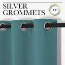 NICETOWN Sea Teal Blackout Curtains 78 inches Length for Bedroom, 2 Panels, 42" Wide, Thermal Insulated Decoration Drapes for Office Window