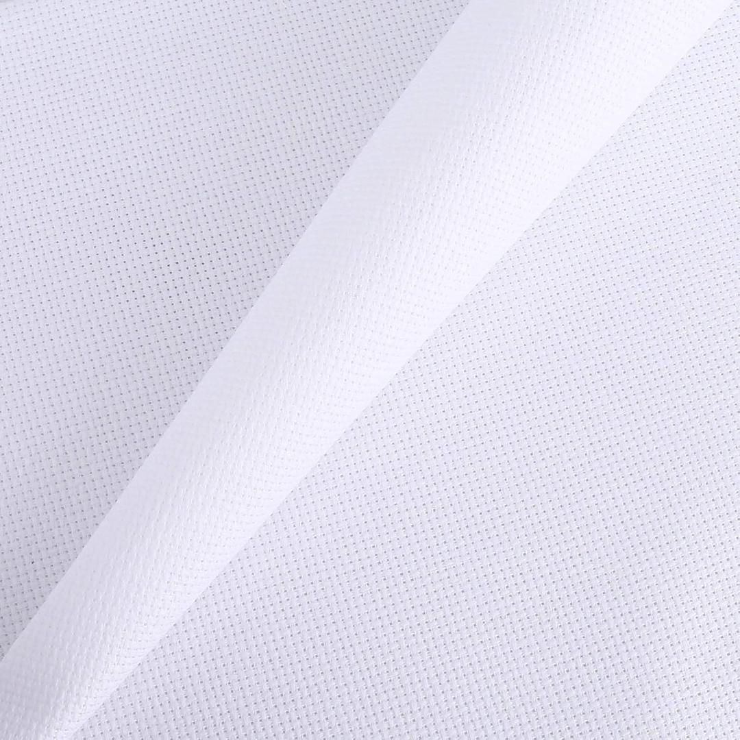 Aida Cloth 16 Count Cross Stitch Fabric,1928inch (16CT, White)