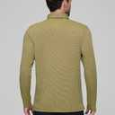 Mens Golf Shirts Long Sleeve Moisture Wicking Collared Work Business Casual Tennis Polo Shirts for Men (XXXL)