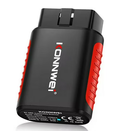 KONNWEI OBD2 Scanner Bluetooth - Full System Diagnostic Tool w/Bi-Directional Control, Oil/EPB/DPF/BMS Reset、TPMS Read for 40+ Vehicles, No Subscription, Lifetime iOS Android App, Storage Box Included