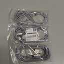 iPhone Charger 3 Pack 10 ft Apple MFi Certified Lightning Nylon Braided Cable Fast Charging Cord Compatible with iPhone 13 12 11 Pro Max XR XS X 8 7 6 Plus SE iPad and More (GrayWhite)