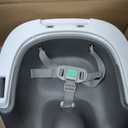 Ingenuity Baby Base 2-in-1 Booster Feeding and Floor Seat with Self-Storing Tray - Slate