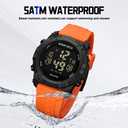NAVIFORCE Men Sports Waterproof Digital Watches with Stopwatch Alarm Rubber Strap Wristwatch for WomenGift