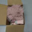 Winter Ear muffs Faux Fur Warm Earmuffs Cute Foldable Outdoor Ear Warmers For Women (Pink)