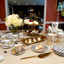 Matrix Gold Porcelain Coffee & Tea Mug Set Premium Fine Porcelain with Elegant Gold-Plated Finish, Luxury Drinkware for Everyday Dining, Entertaining & Special Occasions