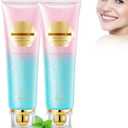 2Pcs Acssart Radiant Whitening Toothpaste, Niacinamide Intensive White Toothpastes, Nicotinamide White Toothpastes, Deep Cleaning Care