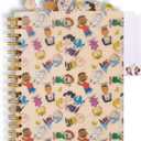 Peanuts Gang Journal Notebook, Spiral Bound, 144 Lined Pages, 8 x 7 inches Peanuts Snoopy Charlie Brown