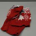 Christmas Dog Sweaters for Small Medium Large Dogs and Cats, Pet Soft Warm Holiday Outfit Girl & Boy, Pup Winter Clothes Turtleneck Double Knitting Collar for Outdoors Playing (Deer, L)