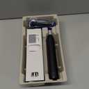 Oral-B iO Series 2 Rechargeable Electric Powered Toothbrush Starter Kit, Night Black with 2 Brush Heads - Automatic Pressure Sensor to Protect Gums - 3 Modes - 2 Min Timer