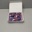 30 Pack Valentines Day Gifts for Kids Classroom - Galaxy Slime Valentines for Kids with Valentine Day Cards for School, Class Valentine's Day Exchange Gifts