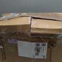 Furologee Nightstands Set of 2, End Tables with Charging Station and LED Lights, Black Night Stands with 2 Fabric Drawers, Bedside Tables Set of 2 for Living Room/Bedroom,Black Oak